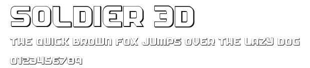 Soldier 3D Preview