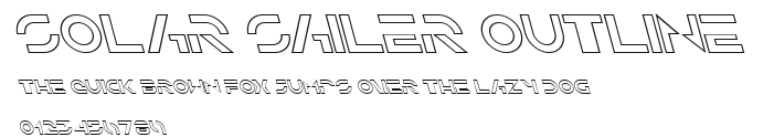 Solar Sailer Outline Preview