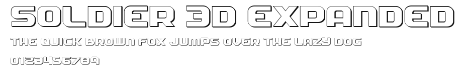 Soldier 3D Expanded Preview