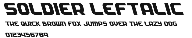 Soldier Leftalic Preview