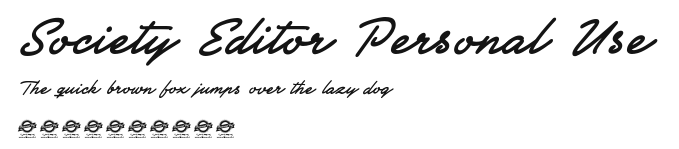 Society Editor Personal Use Preview