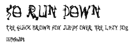 So Run Down Preview