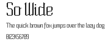 So Wide Preview