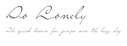 So Lonely Preview