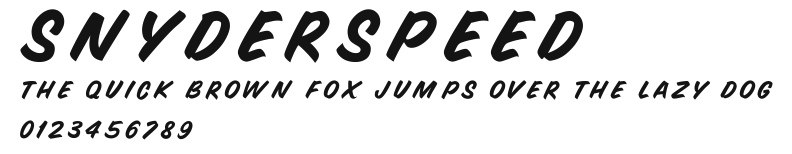 SnyderSpeed Preview