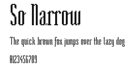 So Narrow Preview
