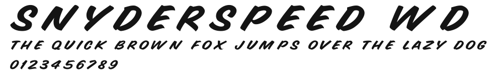 SnyderSpeed Wd Preview
