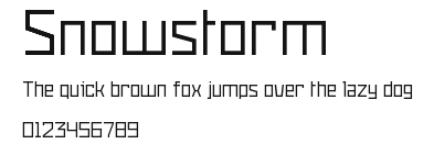 Snowstorm Preview