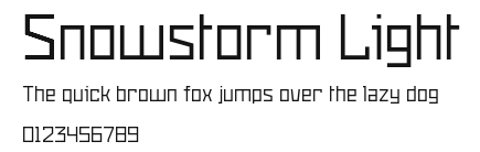 Snowstorm Light Preview