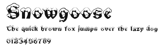 Snowgoose Preview