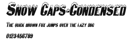 Snow Caps-Condensed Preview