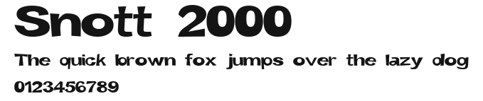 Snott 2000 Preview