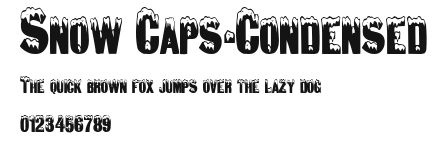 Snow Caps-Condensed Preview