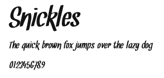 Snickles Preview