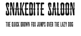Snakebite Saloon Preview