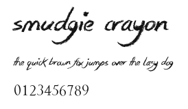 Smudgie Crayon Preview