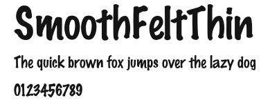 SmoothFeltThin Preview