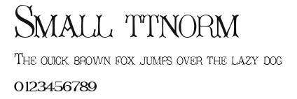 Small ttnorm Preview