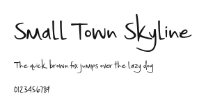 Small Town Skyline Preview