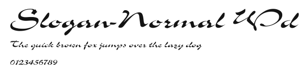 Slogan-Normal Wd Preview