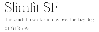 Slimfit SF Preview