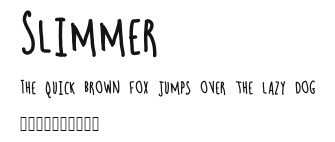Slimmer Preview