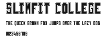 Slimfit College Preview