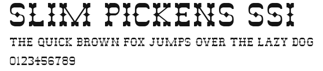 Slim Pickens SSi Preview