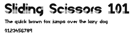 Sliding Scissors 101 Preview