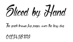 Sliced by Hand Preview