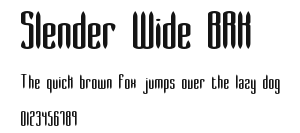 Slender Wide BRK Preview