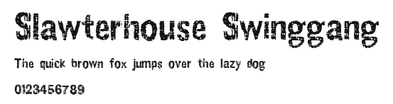 Slawterhouse Swinggang Preview