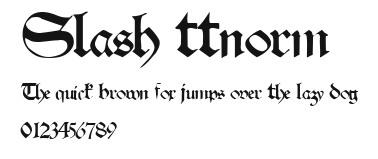 Slash ttnorm Preview
