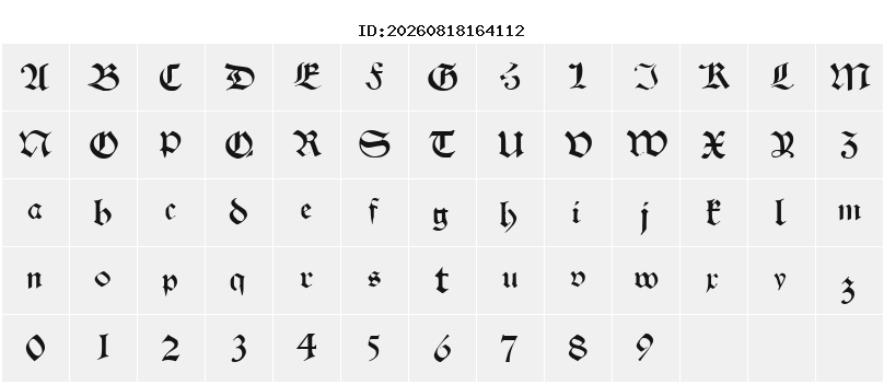 Character Map