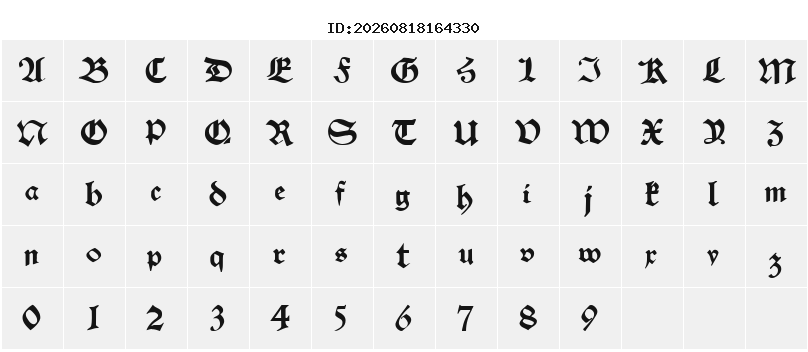 Character Map