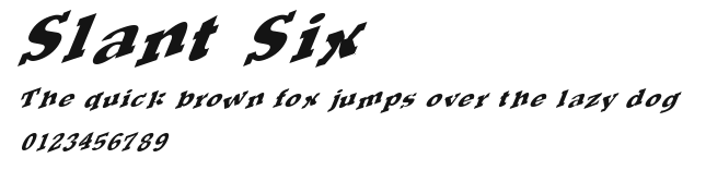 Slant Six Preview