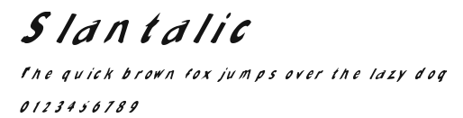 Slantalic Preview