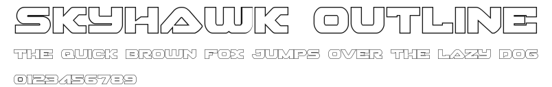 Skyhawk Outline Preview