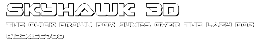 Skyhawk 3D Preview