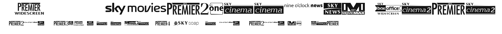 Sky 1998 Channel Logos Preview