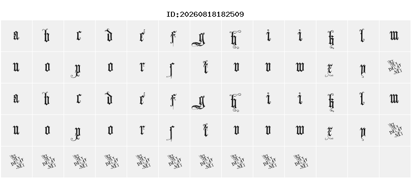 Character Map