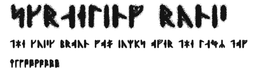 Skraeling Runic Preview