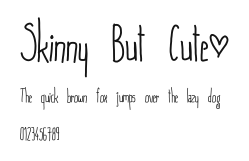 Skinny But Cute~ Preview