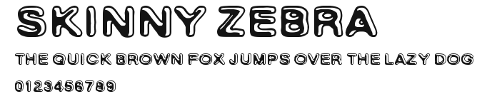 Skinny Zebra Preview