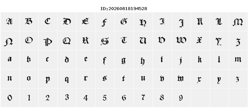 Character Map