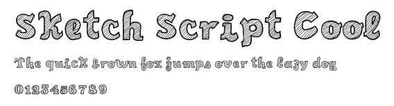 Sketch Script Cool Preview