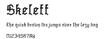 Skelett Preview