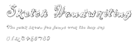 Sketch Handwriting Preview