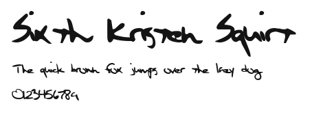 Sixth Kristen Squirt Preview