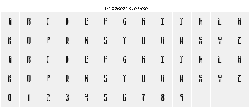 Character Map